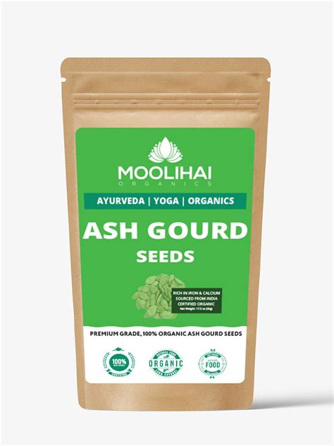 Ash Gourd Seeds (White Gourd Seeds, Wax Gourd Seeds, Winter Melon, Petha) - Moolihai.com