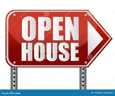 Open house stock vector. Illustration of insurance, real - 17232632