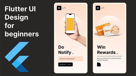Flutter UI Design Tutorial | Flutter App Development for Beginners ...