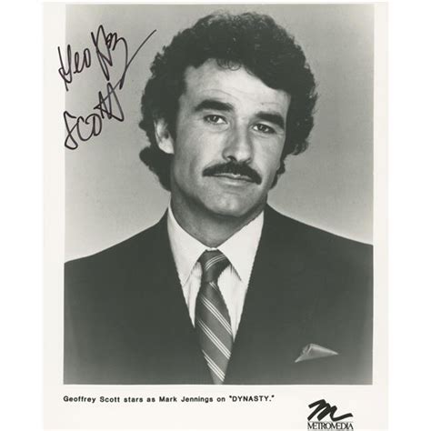 Dynasty Geoffrey Scott signed photo