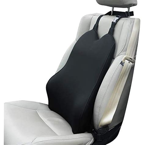 Car Driver Seat Lumbar Cushion Memory Foam Support Back Pain Relief For ...