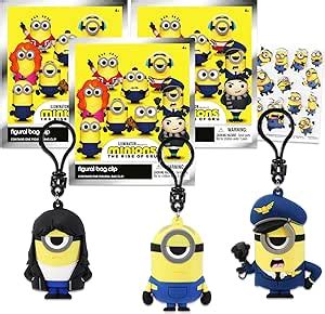 Amazon.com: Minions Blind Bag Party Favors 3 Pack – Bundle with 3 ...