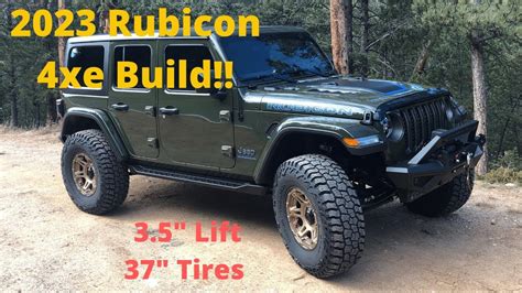 Building out the 2023 Wrangler Rubicon 4xe - YouTube