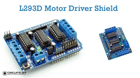 L293D Motor Driver Shield for Arduino