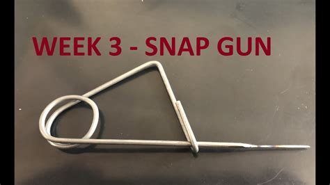 #MadAussieChallenge Week 3 Homemade Snap Gun - YouTube