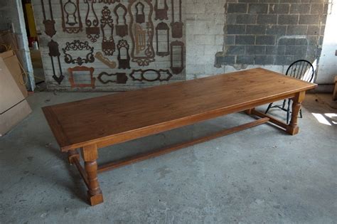 Handmade 12' Pine Tavern Table by Carolina Farm Table | CustomMade.com