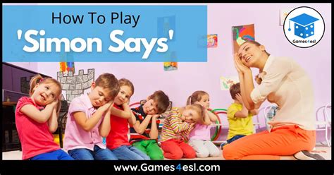 How To Play Simon Says | Games4esl