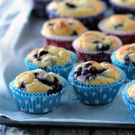 Low-Carb Blueberry Muffins | Low-Carb, So Simple! | Low-Carb, So Simple!