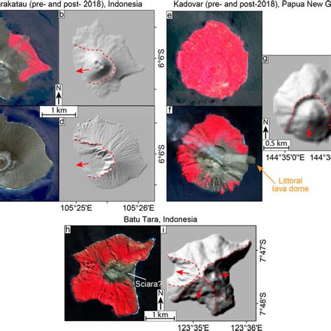 The overview map of all active volcanoes located in the SE Asian ...