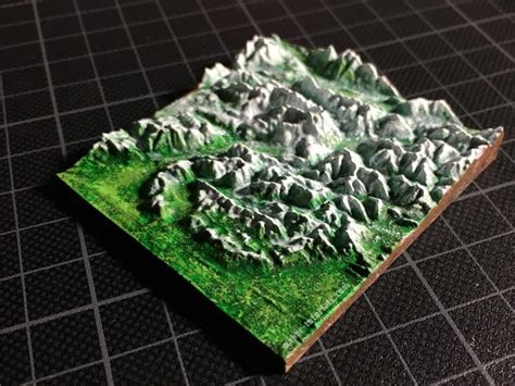 Tutorial: Create Your Own 3D Printed Topographical Map (mini mountain) : r/3Dprinting