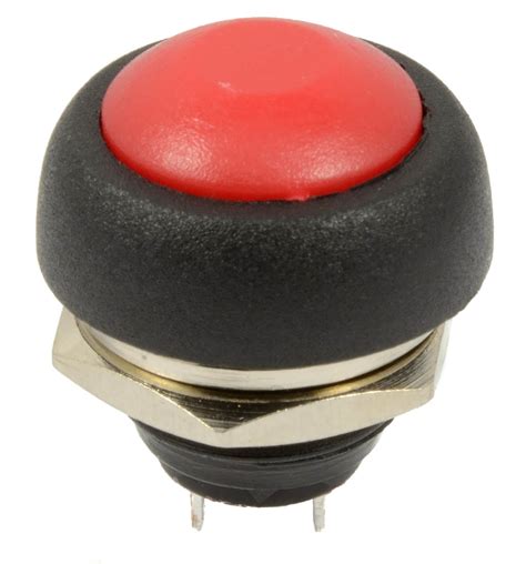 12V Momentary Push Button Horn Switch OFF (ON) Car Dashboard Boat SPST ...