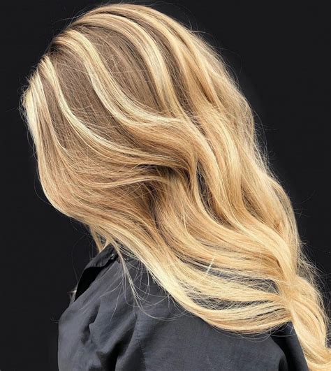 Golden Blonde Highlights