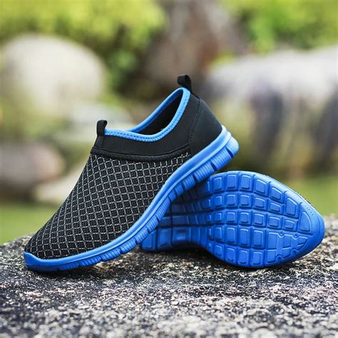 2017 Outdoor Breathable Summer Wading Shoes Antiskid Walking Upstream ...