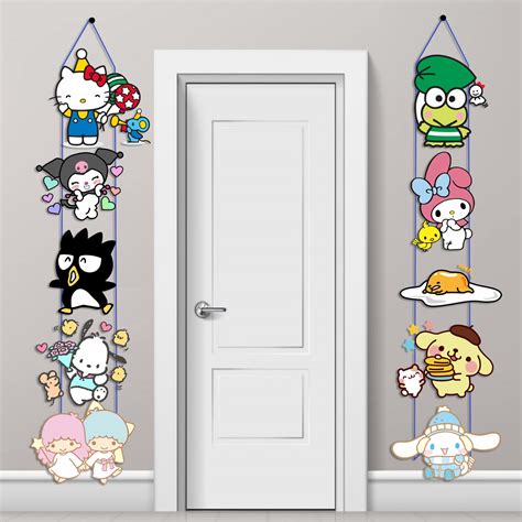 Buy Kitty, My Melody, LittleTwinStars, Cinnamoroll, Badtz Maru Birthday Party Decorations ...