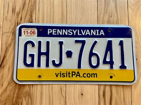 Pennsylvania License Plate – RusticPlates