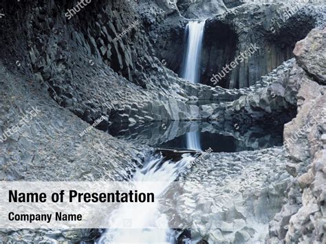 Waterfall PowerPoint Template - Waterfall PowerPoint Background