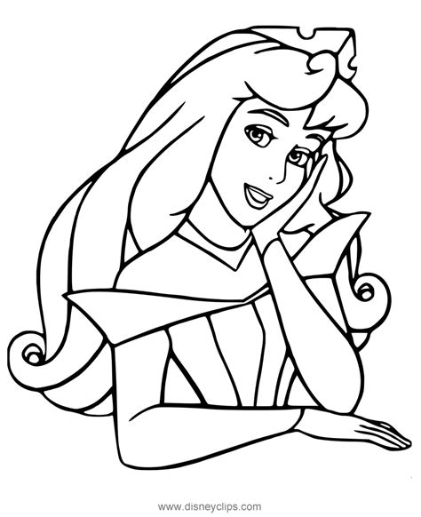 Sleeping Beauty Coloring Pages