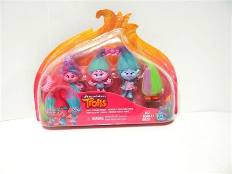 TROLLS DREAMWORKS - POPPY'S FASHION FRENZY DOLL FIGURINE HASBRO NEW ...