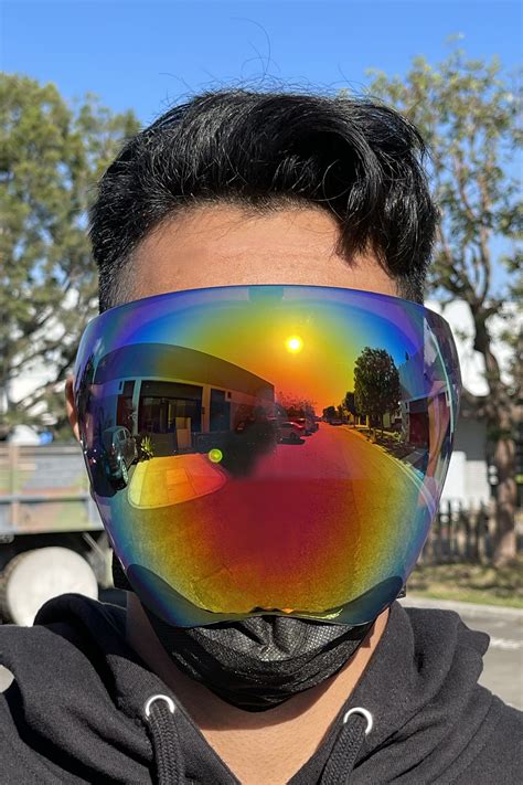 Oversize Futuristic PPE Mask Visor Face Shield Sunglasses in 2021 ...