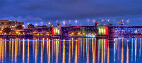 Thom Zehrfeld Photography : Pictures Of Two Portland Oregon Bridges