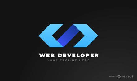 Web Developer Logo Design Vector Download