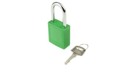 Brady 051345 All Weather Nylon, Steel Security Padlock 38mm - RS Components Vietnam