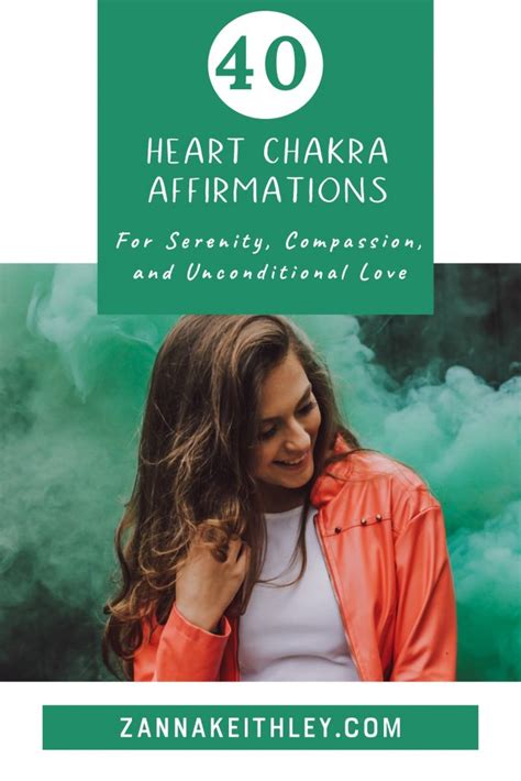 40 Heart Chakra Affirmations for Unconditional Love