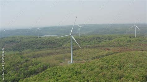 wind turbines farm Stock Video | Adobe Stock