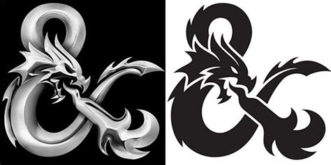 dungeons and dragons logo vector - Raven Dodd