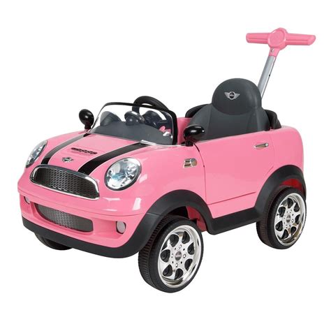 Huffy Mini Cooper Girls Foot to Floor Ride-On - Pink | Baby girl toys, Best kids toys, Mini cooper