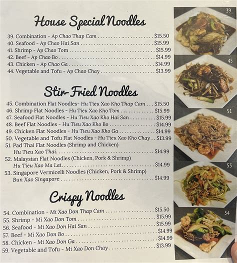 Pho 777 Vietnamese Noodle House menu – SLC menu