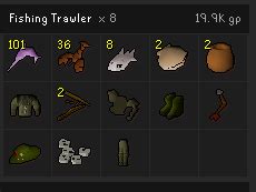 I got the full fishing trawler outfit in 8 games : r/2007scape