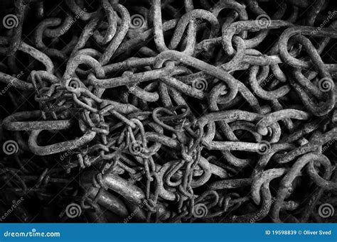 Rusty chain texture stock image. Image of metal, detail - 19598839