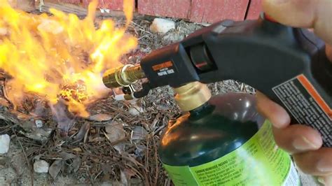 Propane torch with electric start - from harbor freight $20 - Creative ...