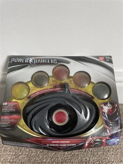 POWER RANGERS MOVIE Morpher and 5 Coins Lights Sounds Bandai 2016 BNIB ...