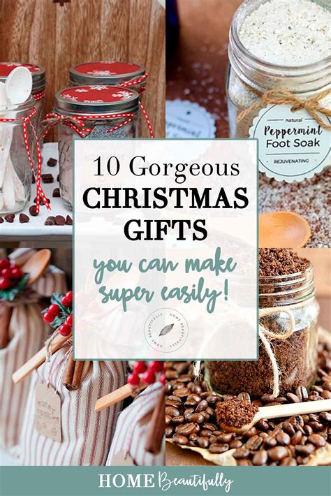 10 Easy, Affordable DIY Christmas Gifts You Can Make Today! | Home Beautifully