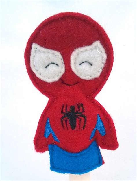 Spiderman Finger Puppet