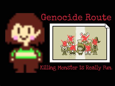 Undertale Genocide Route Poster by bonnieta123 on DeviantArt