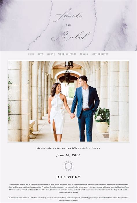 41+ Beautiful Wedding Website Examples for Your Inspiration