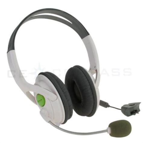 Live Headset Headphone With Mic Microphone For Microsoft XBOX 360 XBOX360 Game | eBay