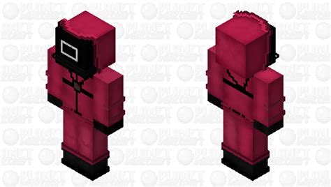 Squid game square Minecraft Skin