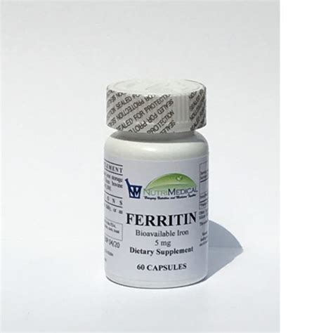 FERRITIN (iron)(60 Caps) – NutriMedical