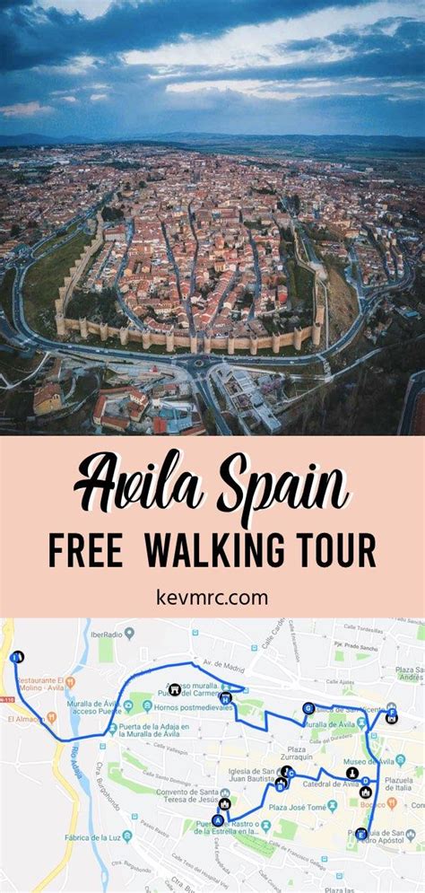 Free Tour Avila - Self-Guided Walking Tour to Discover Avila [+ free map]