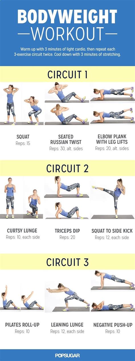 These simple moves make for a hard workout, and theres no equipment required, so there are no ...