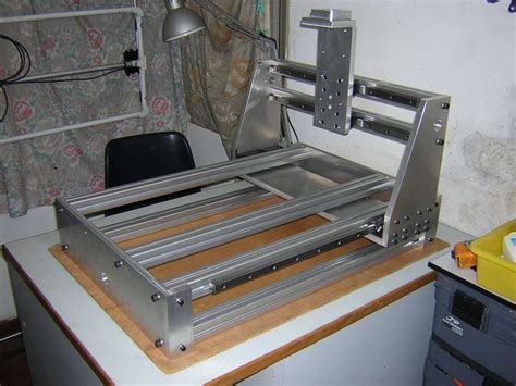 Diy Cnc Router Table Plans New Metal Cnc Frame Diy Machine Design More Pinterest | Diy cnc ...