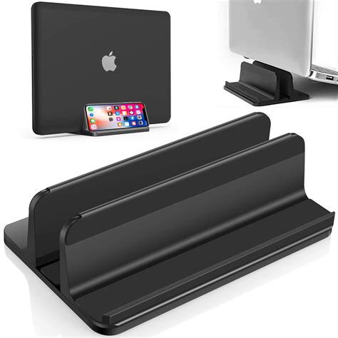 Aluminum Adjustable Macbook Stand Silver Apple Notebooks Desktop Holder Stand for MacBooks ...