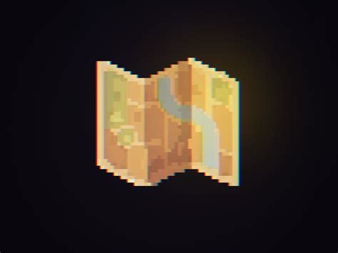 Pixel Map | Pixel art, Art icon, Pixel art design