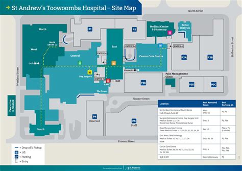 Where To Find Us - St. Andrews Toowoomba Hospital