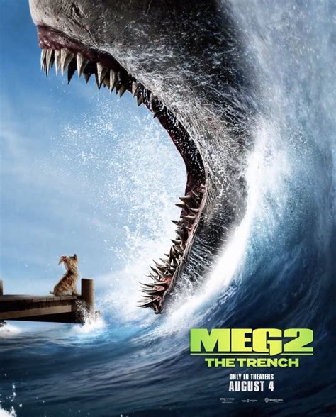 Official Poster for 'Meg 2: The Trench' : r/movies