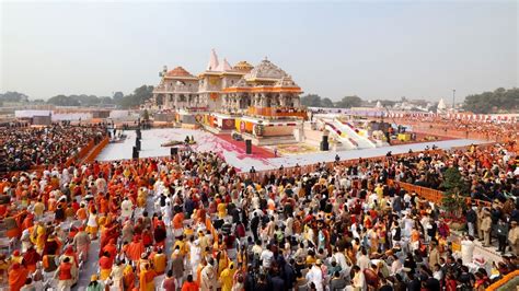 US Commission Troubled by Hindu Temple Opening on Ruins of Mosque in India